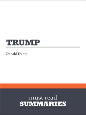 cover image of Trump - Donald Trump